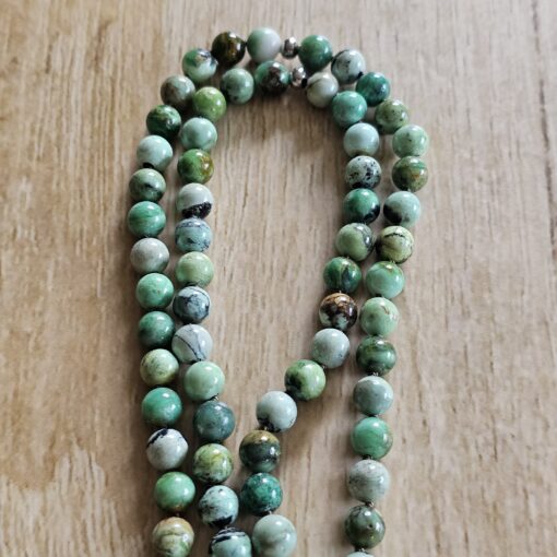 Variscit-Mala (2) mit Variscit-Anhänger (Oval) – Bild 7