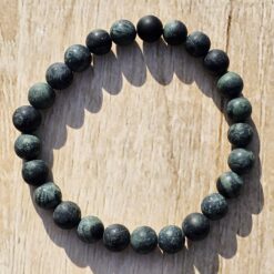 Eldarit ("Kabambastein", matt) -Obsidian (matt) -Armband
