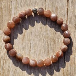 Sonnenstein (facettiert) -Armband