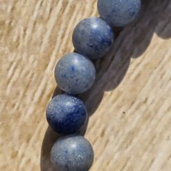Alternative view of Blauquarz (matt) -Armband