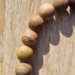 Alternative view of Jaspis (naturfarben, matt) -Armband