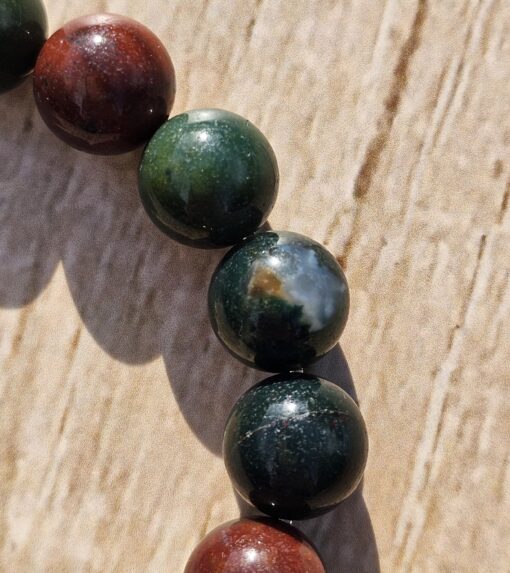 Heliotrop-Armband – Bild 4