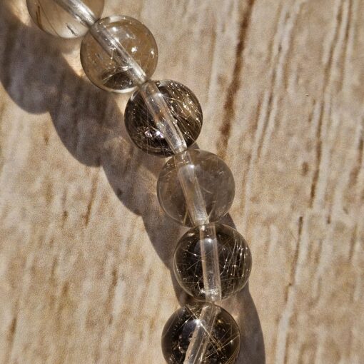 Rutilquarz (klar) -Armband – Bild 4