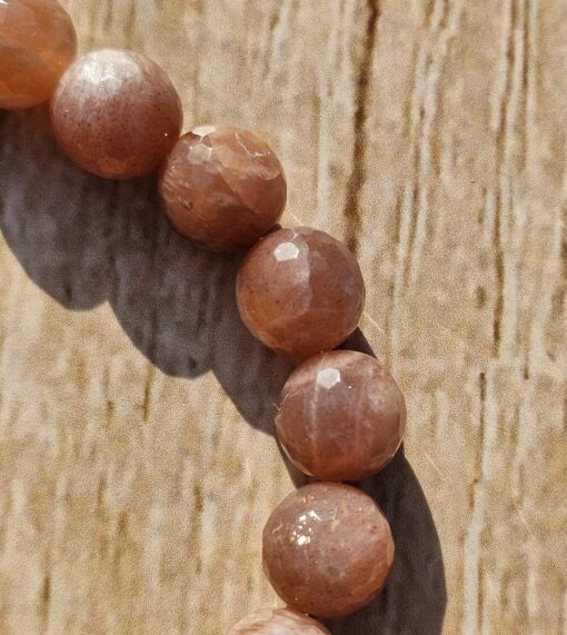 Sonnenstein (facettiert) -Armband – Bild 4